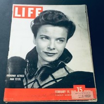 VTG Life Magazine February 16 1948 - Broadway Actress Joan Tetzel - £9.95 GBP