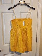 Maeve By Anthropologie NWT Size Medium Mango Color Babydoll top  - $29.69