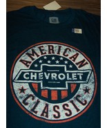 VINTAGE STYLE GM CHEVROLET Cars Trucks T-Shirt MENS LARGE NEW w/ TAG - $366.48 MXN