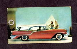 Vintage 1950s Oldsmobile Super 88 Fiesta Wagon Car Automobile  Advertising Card - £4.69 GBP