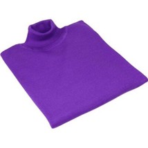 Men PRINCELY Turtle neck Sweater From Turkey Merino Wool 1011-80 Lt Purple image 2