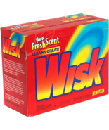 Wisk Fresh Scent Vintage Laundry Detergent Powder 18 Loads 2lbs 3 oz - £18.40 GBP