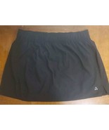 Gerry Tennis Skirt Skort Black Stretch Athletic Athleisure Sport Womens ... - $8.56