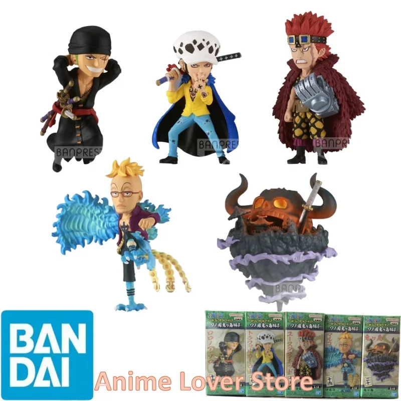 Bandai Banpresto Original One Piece WCF The Island of Ghosts VO.4 Zoro Marco Law - £21.67 GBP+