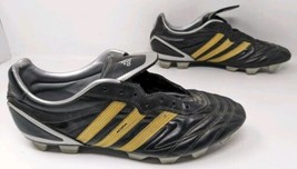 Adidas Acuna TRX FG 030487 Black/silver/gold Soccer Cleats Men Size 11 - $34.64