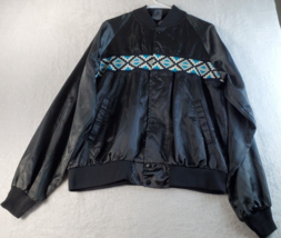 Black Sheep Jacket Womens Size Large Aztec Print Vinatge Made in USA Long Sleeve - £15.26 GBP