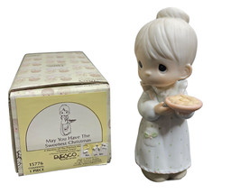 1985 Precious Moments 15776 May You Have The Sweetest Christmas w/ Box - £10.32 GBP