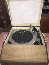 Vintage Rca Victor Rigido Stato Portatile Giradischi VGP11T Parti - $291.62