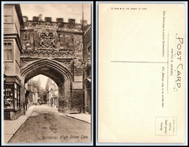 UK Postcard - Salisbury, High Street Gate FF17 - £2.28 GBP