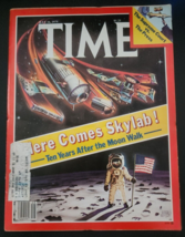 Time Magazine Jul 16 1979 Here Comes Skylab 10 Years After Moon Walk B25:1012 - £4.91 GBP
