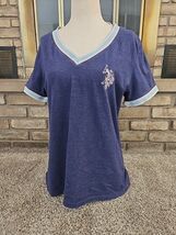 Us Polo Assn Big Pony Logo V-Neck T-Shirt Womans Sz Large Rugby Golf Pre... - $27.72
