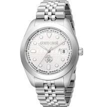 Roberto Cavalli Men&#39;s Classic Silver Dial Watch - RC5G051M1015 - £139.59 GBP