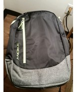 Black/Green Moke Laptop Backpack w/Three Zipper Compartments New with Ta... - $352.48 MXN