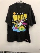 Brand New Authentic Official WWE New Day Who? Who? T-Shirt Black XL Pre-... - £11.74 GBP