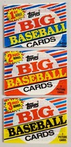 1988 Topps Big Baseball Cards Lot of 3 (Three) Sealed Unopened Packs-* - £10.98 GBP