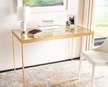 Safavieh Home Office Leilani Gold Leaf Palm Leaf Desk - $568.99