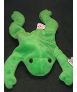 Original TY BEANIE BABY &quot;Legs&quot; The Frog - 1993 Retired with tag errors a... - $8.99
