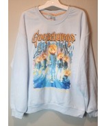 Women&#39;s Blue Goosebumps Halloween Sweatshirt Sweat Shirt Large - $18.89 CAD