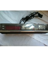 General Electric Alarm Clock Radio Model 7-4024 B working - £12.40 GBP