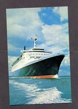 Cunard  Queen Elizabeth 2 Postcard Ships Boats Unused Ocean Liner - $4.99