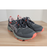 ASICS Gel-Venture 8 Running Shoes Women’s Sz 7 Grey Peach Trail Hiking 1... - £14.56 GBP