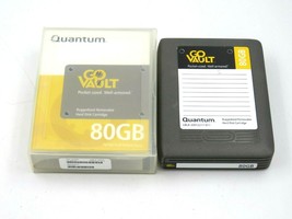 Quantum Go Vault Ruggedized Removeable Data Hard Disk Cartridge 80GB - £6.62 GBP