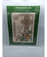 STRENGTHEN ME Cross Stitch Kit Inspirational IMAGINATING Diane Arthurs 2... - $17.55 CAD