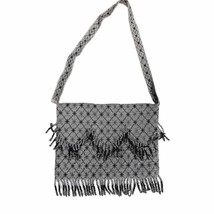 Antique  Art Deco 1920s Beaded Bag Purse Black/Grey/Silver Steel Beads - $1,067.50 MXN