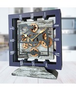CANADA LINE DESK CLOCK SQUARE (HYBRID WALL) 10 INCH GREY &amp; WHITE - $79.99+