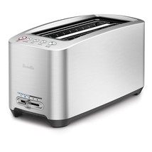 Breville BTA830XL Die-Cast Smart Toaster 4-Slice Long Slot Toaster, Brushed Stai - £308.15 GBP