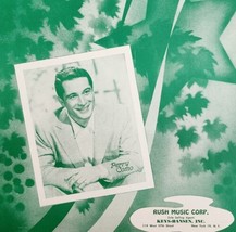 1957 Perry Como Sheet Music Round and Round RCA Victor Shapiro - £15.62 GBP