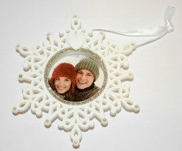 Hallmark: Our First Christmas - Snowflake Photoholder - Keepsake Ornament - £18.66 GBP