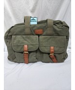Portage Travel Duffel Gear - Heavy Canvas Bag Tote - Green - $17.77