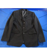 3 BUTTON DESIGNER CALVIN KLEIN BLACK BUSINESS SUIT JACKET WOMENS 18R 18 ... - $74.24 CAD