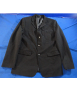 3 BUTTON DESIGNER CALVIN KLEIN BLACK BUSINESS SUIT JACKET WOMENS 18R 18 ... - £44.59 GBP