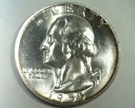 1955 Washington Quarter Choice Uncirculated Ch. Unc. Nice Original Coin - £11.00 GBP