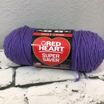 Red Heart Super Saver 7oz Skien- E300 #0358 Lavender #4 Weight- 100% Acrylic  - £5.47 GBP