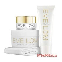 EVE LOM Be Radiant Discovery Set - Moisture cream10ml Cleanser 50ml rescue 25ml - £24.52 GBP