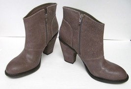 NEW JESSICA SIMPSON Western Cowboy Boots Split Suede Leather Brown Women... - £30.65 GBP