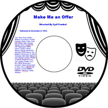 Make Me an Offer 1954 DVD Film Peter Finch Adrienne Corri Rosalie Crutchley - £3.92 GBP