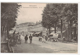 Boulevard de la Rochelle Bar le Duc Lorraine France 1910s postcard - £5.06 GBP