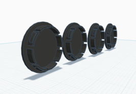 4x Wheel center caps for 16" wheels on Land Rover Discovery 2 - $7.41+