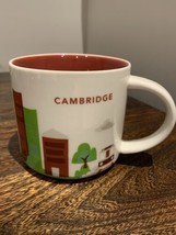 Starbucks Cambridge MA Coffee Mug You Are Here Collection 14 Oz 2014 - $19.39
