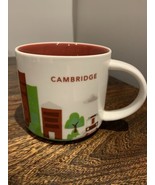 Starbucks Cambridge MA Coffee Mug You Are Here Collection 14 Oz 2014 - $19.39