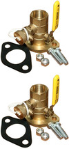 Pump Isolation Flange Kit With Purge 1&quot; FPT &quot;Free Floating&quot; (Pair) (1-NP... - £82.32 GBP