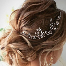 Bridal Crystal Hair Vine, Wedding Rhinestone Hair Accessories, Bridal Tiara - £10.97 GBP+