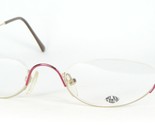 Augen Think Modell 226 Farben 52 Pink/Gold Brille Metall Rahmen 48-20-145mm - £60.33 GBP
