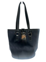 Dooney &amp; Bourke Black Handbag Tote North South Bucket Bag HP64Q BB - £22.14 GBP