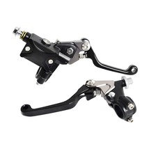 Motorcycle 7/8&quot;  22mm Hydraulic ke &amp; Cable Clutch Lever Set embly For Kawasaki K - £94.05 GBP