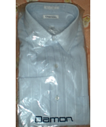 Men's Dress Shirt by Damon, Neck 16 sleeve 34 -  Color Blue - $12.00